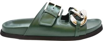 N&deg;21 Sandalen - Dames - Sandalen - Groen - 35 EU - Schoenen