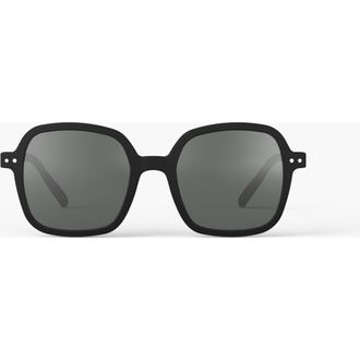 Izipizi Office 52mm Square Sunglasses in Black at Nordstrom, Size +0.00