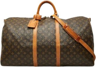 Louis Vuitton Pre-owned Weekend Bags, unisex, Brown, Size: ONE SIZE Pre-owned Monogram Boston Bag