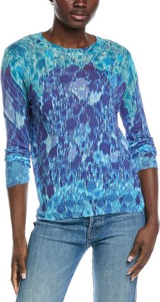 Autumn Cashmere Gradient Distressed Top