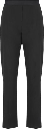 Msgm Tailored Minimalist Straight Leg Wool Pants