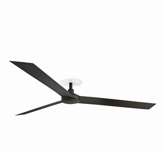 Netlighting Cruiser Recessed 160cm Ceiling Fan Matt Black