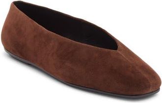 Jeffrey Campbell Fathom Flat in Brown Suede at Nordstrom, Size 7.5