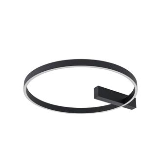 Lucande Lucande L&aacute;mpara De Techo Led isalin En Negro Aluminio