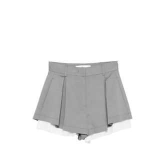 Tela Pleated Layered Shorts