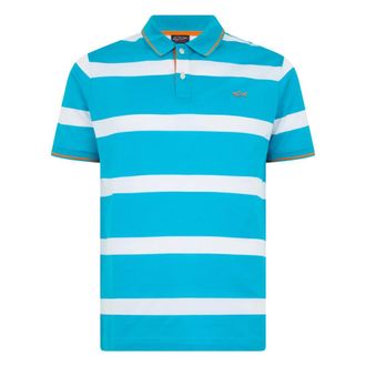Paul & Shark Paul & Shark, Polo Shirts, male, Blue, Size: 4XL Short sleeve polo