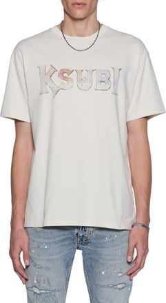 Ksubi Death Snake Biggie Graphic T-Shirt in White at Nordstrom, Size Medium
