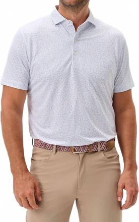 Johnnie-O Kipler Performance Jersey Polo In Lollipop