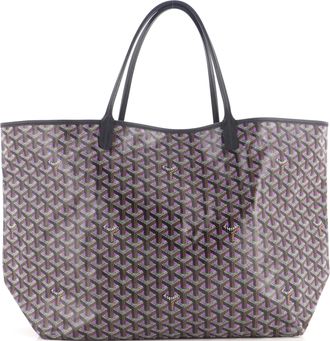 Goyard Saint Louis Tote Claire Voie Coated Canvas GM