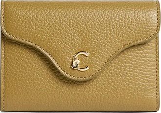 Coccinelle Portafoglio con bottone a pressione - Verde