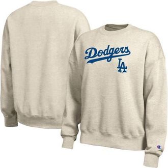 Champion Womens Champion Oatmeal Los Angeles Dodgers All-Star Sweatshirt at Nordstrom, Size X-Large