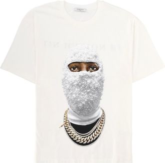 Ih Nom Uh Nit White Graphic Crew Neck T-Shirt