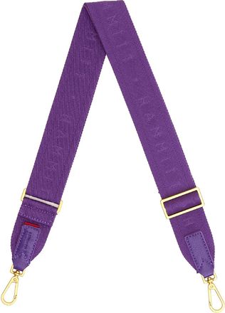 Hammitt Hammitt Webbing Crossbody Strap Game Day Purple Brushed Gold