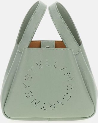 Stella McCartney Borsa Stella McCartney in pelle sintetica a grana con logo traforato
