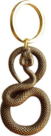 Generic Year Of The Snake 2025 Keychain - Snake Shape Backpack Pendant | 2025 Snake Year Decor | Snake Shape Key Ring | Chinese New Year 2025 Snake Decoration