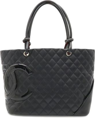 Chanel Black Pink Shoulder Bag Tote Bag (Pre-Owned)