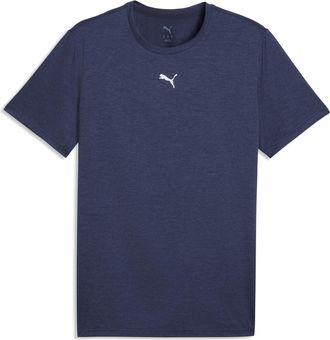 Puma T-shirt TAD ESSENTIALS Heather Cat da uomo, Abbigliamento, Blu, XXL