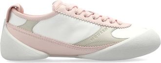 Alexander McQueen Sportschoenen met logo - Dames - Sneakers - Roze - 38 EU - Leer - Schoenen