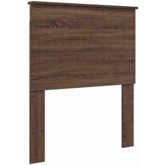 vidaXL Headboard with Headboard Brown Oak 80 cm Engineered wood vidaXL