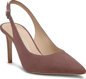 Stuart Weitzman Stuart Power Slingback 75 Pump in Almost Mauve at Nordstrom, Size 6.5