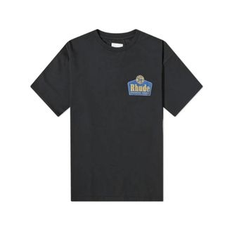 Rhude Uomo, Top, Nero, S, new