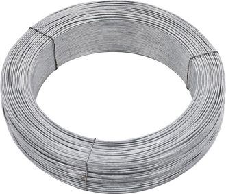 vidaXL Alambre Para Atar Vallas Acero 250 M 3,8 Mm Vidaxl