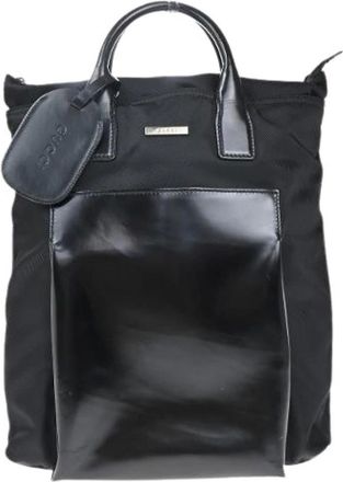 Gucci Pre-owned Tote Bags, female, Black, Size: ONE SIZE Pre-owned Vintage tote