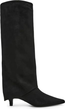 Steve Madden Zwarte Laarzen voor Stijlvolle Look - Dames - Laarzen met Hak - Zwart - 37 EU - Schoenen