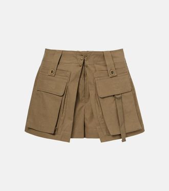 Isabel Marant Barta cotton shorts