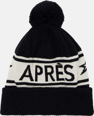 Perfect Moment Schild intarsia wool beanie