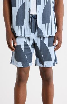 T.R. Premium Drawstring Shorts in Blue Finch at Nordstrom Rack, Size Xxx-Large