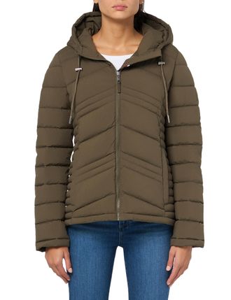 Tommy Hilfiger Womens Every Day Essential Lightweight Coat Down Alternative, Juniper, XL