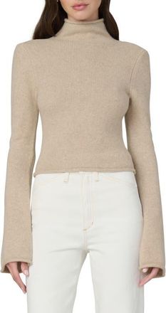 Joe's The Jane Wool & Yak Hair Turtleneck Sweater in Camel at Nordstrom, Size X-Large