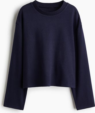 H&M Oversized Sweatshirt - Blue