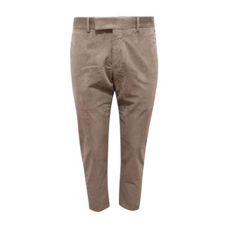 PT01 Pantaloni in velluto Rebel Fit - - Trousers - Uomo - Grigio - S