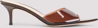 Gianvito Rossi Brown Slip On Heels