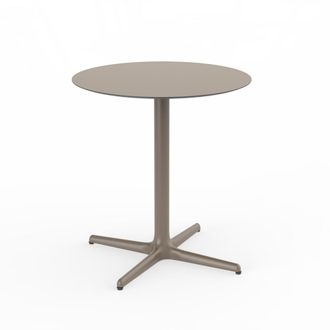 Resol Mesa redonda &oslash;70 toledo madera metal marr&oacute;n