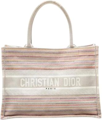 Dior Pre-owned Book Tote - Dames - Vintage Shopper - Beige - ONE Size - Vintage