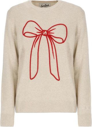 Saint Barth Dames, Truien, Beige, Maat: XS Wol