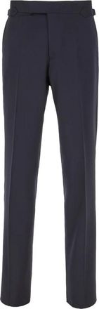 Vivienne Westwood Sang Broeken - Heren - Nette broeken - Blauw - M - Wol - Broeken