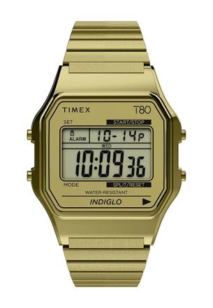 Timex Womens TW2W68100 Lab T80 Watch - Gold - One Size