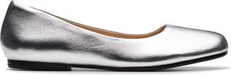 Clarks Livia Lily in Silver Leather