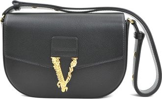 Versace Leather Shoulder Bag (Pre-Owned)