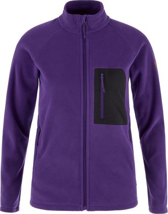 Fj&auml;llr&auml;ven Womens Kaipak Fleece Jacket Purple XL