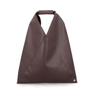 Maison Margiela Maison Margiela Japanese Classic Small faux leather bag Brown Polyurethane Tote