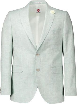 Club of Gents Lichtgroen Paul Stijlvolle Jas - Heren - Blazers - Groen - S - Jassen