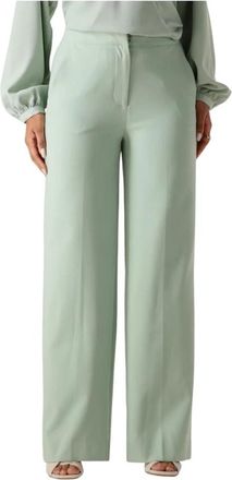 Another Label Moore Broek - Dames - Wijde Broeken - Groen - XS - Katoen - Broeken