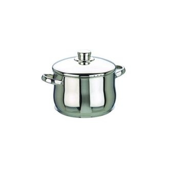 Ibili Olla Alta 24cm Con Tapa Inox Oslo Ibili