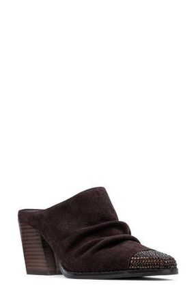 Donald J Pliner Western Mule in Dark Brown at Nordstrom Rack, Size 6.5