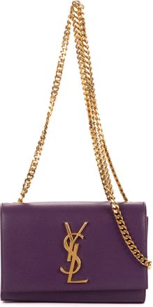 Saint Laurent Pre-owned Womens Kate Mini Shoulder Bag - Purple - One Size